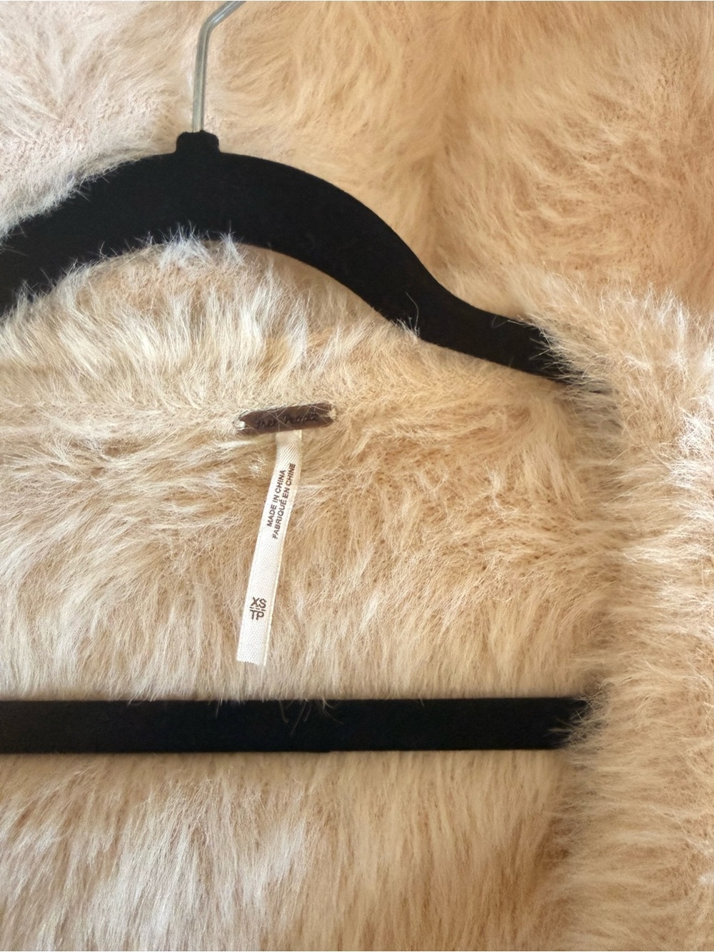 Free People Faux Fur Fuzzy Cardigan - Picture 6 of 6